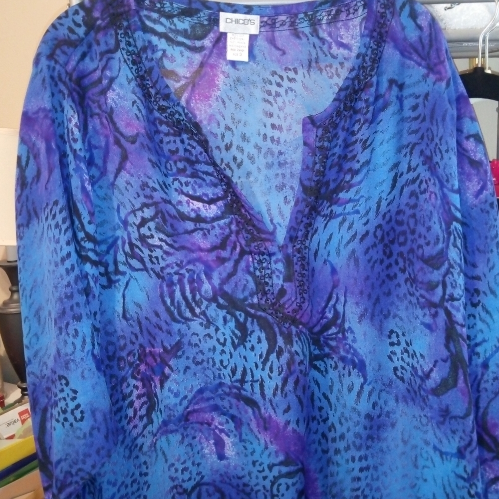 Sheer blouse